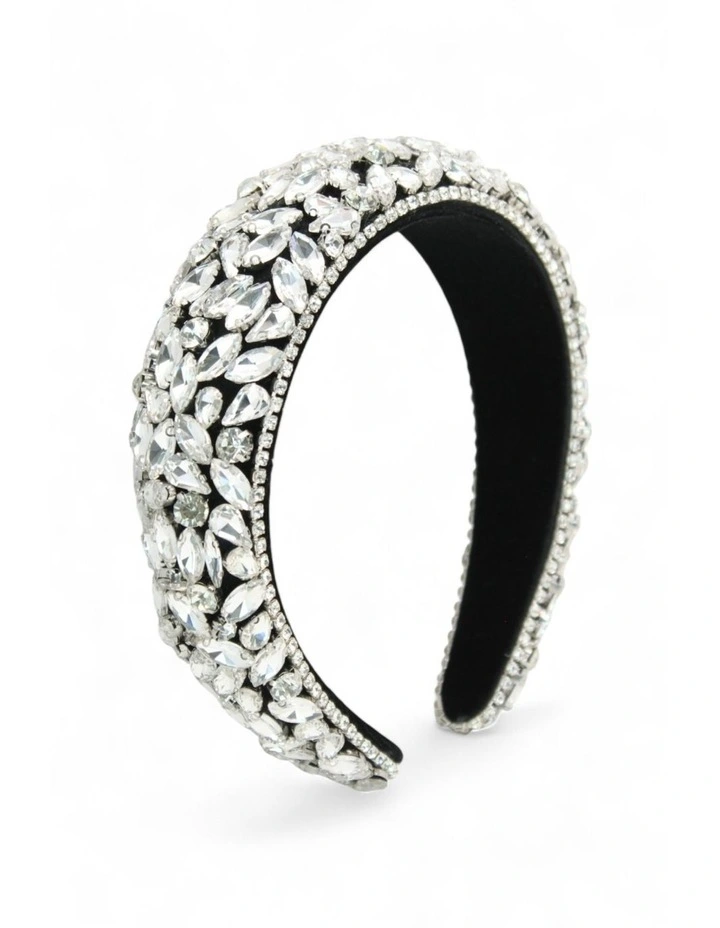 Everlee Headband in Silver image 3