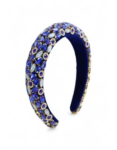 Alora Headband in Cobalt Blue