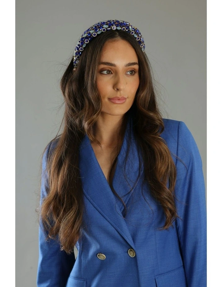 Alora Headband in Cobalt Blue image 1
