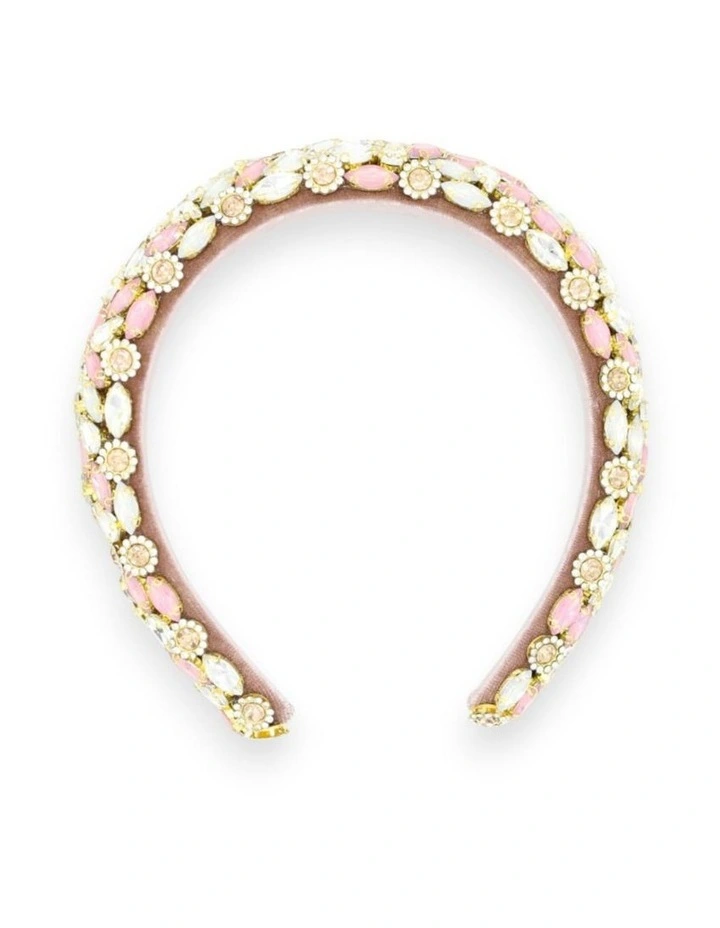 Alora Headband in Pink image 3