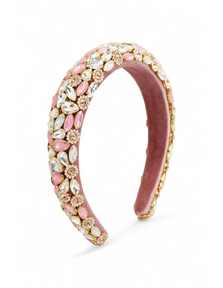 Alora Headband in Pink image 3