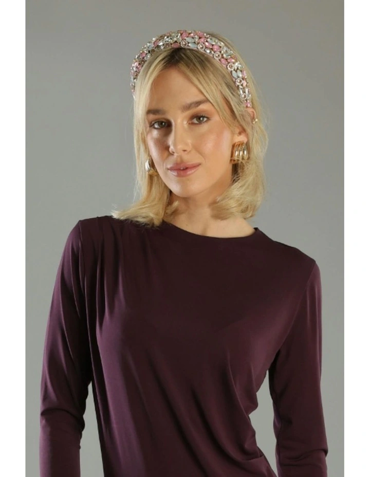 Alora Headband in Pink image 4