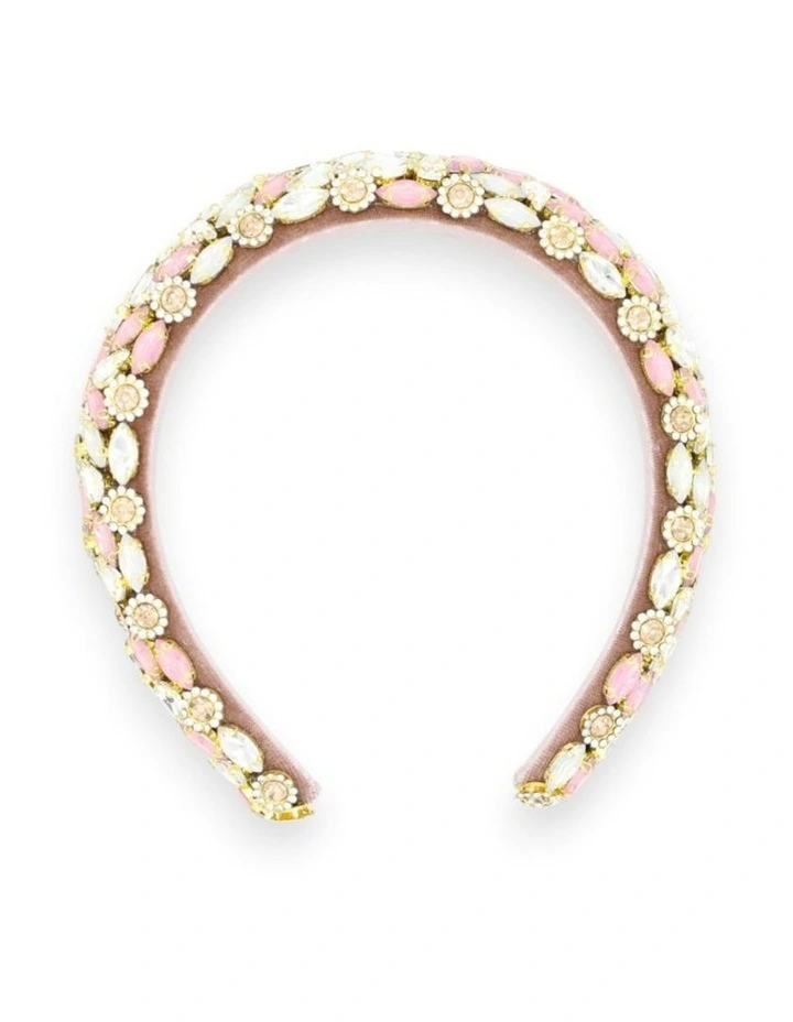 Alora Headband in Pink image 4