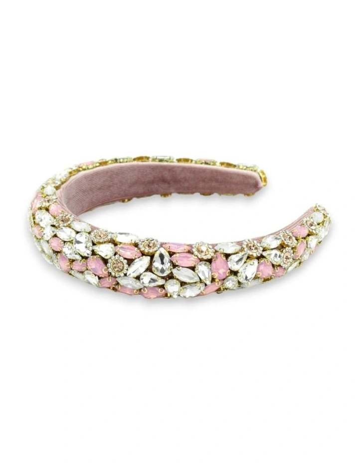 Alora Headband in Pink image 5