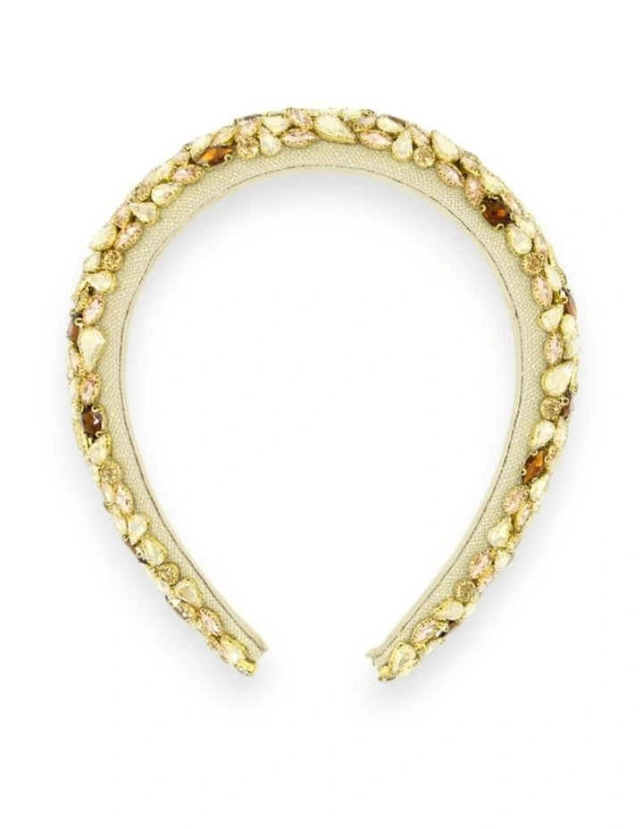 Camellia Headband in Gold image 4