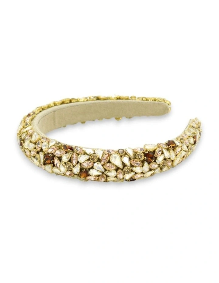 Camellia Headband in Gold image 5