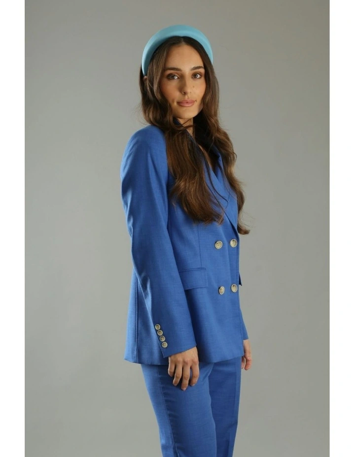 Lola Headband in Light Blue image 2