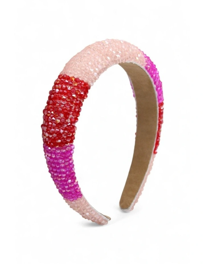 Ada Headband in Hot Pink image 1