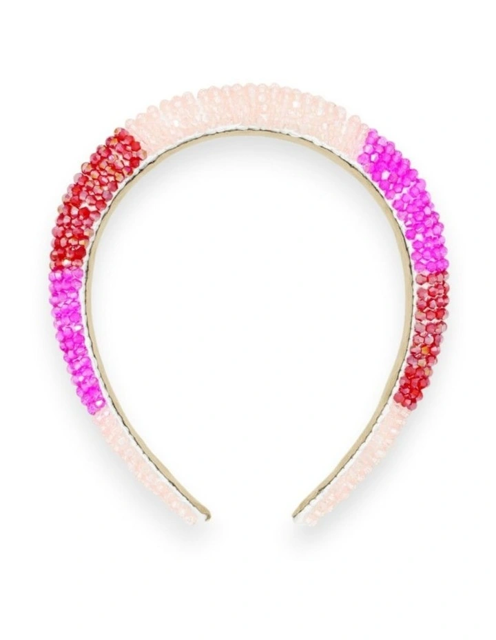 Ada Headband in Hot Pink image 5