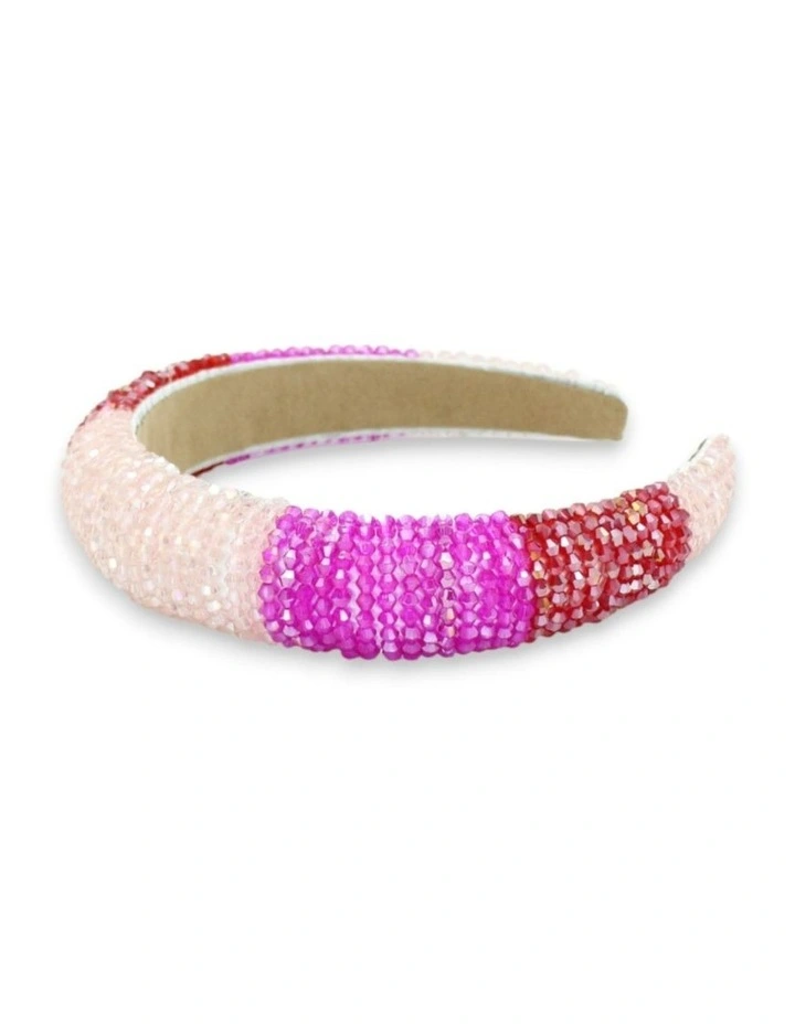 Ada Headband in Hot Pink image 6