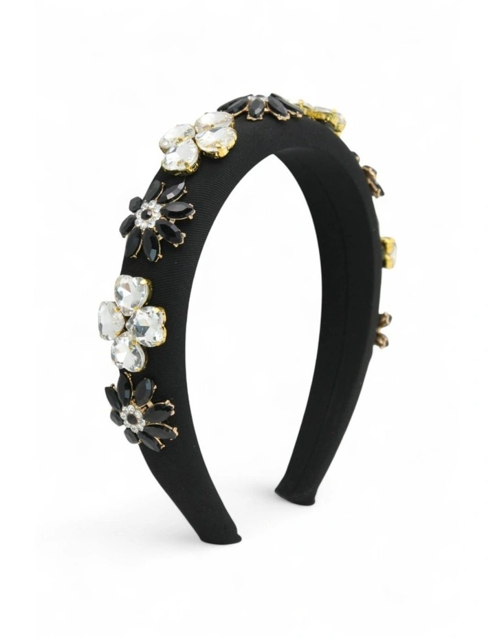 Gianna Headband in Black image 1
