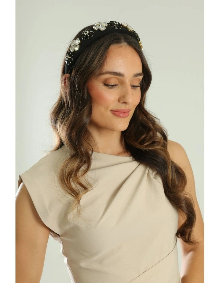 Gianna Headband in Black image 1