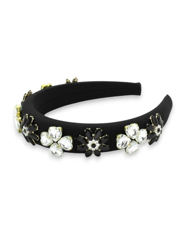 Gianna Headband in Black image 5