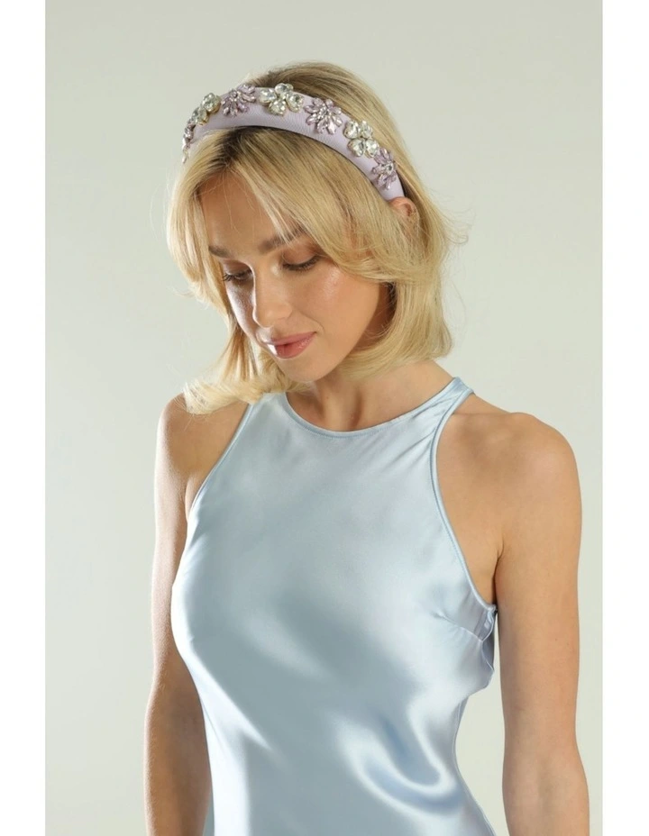 Gianna Headband in Lilac Purple image 1