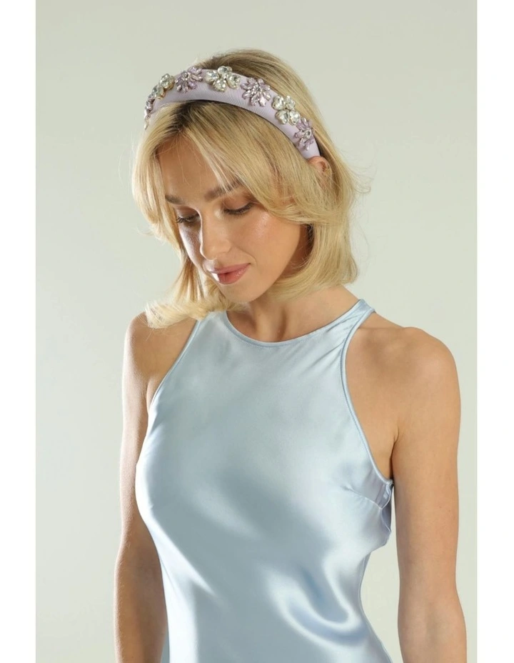 Gianna Headband in Lilac Purple image 2
