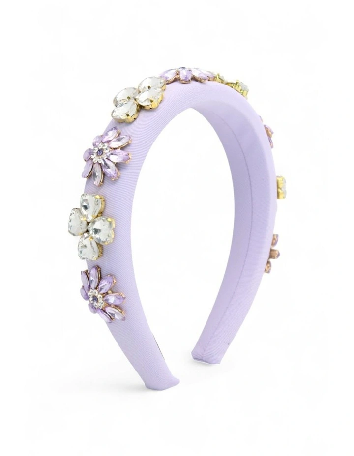 Gianna Headband in Lilac Purple image 3