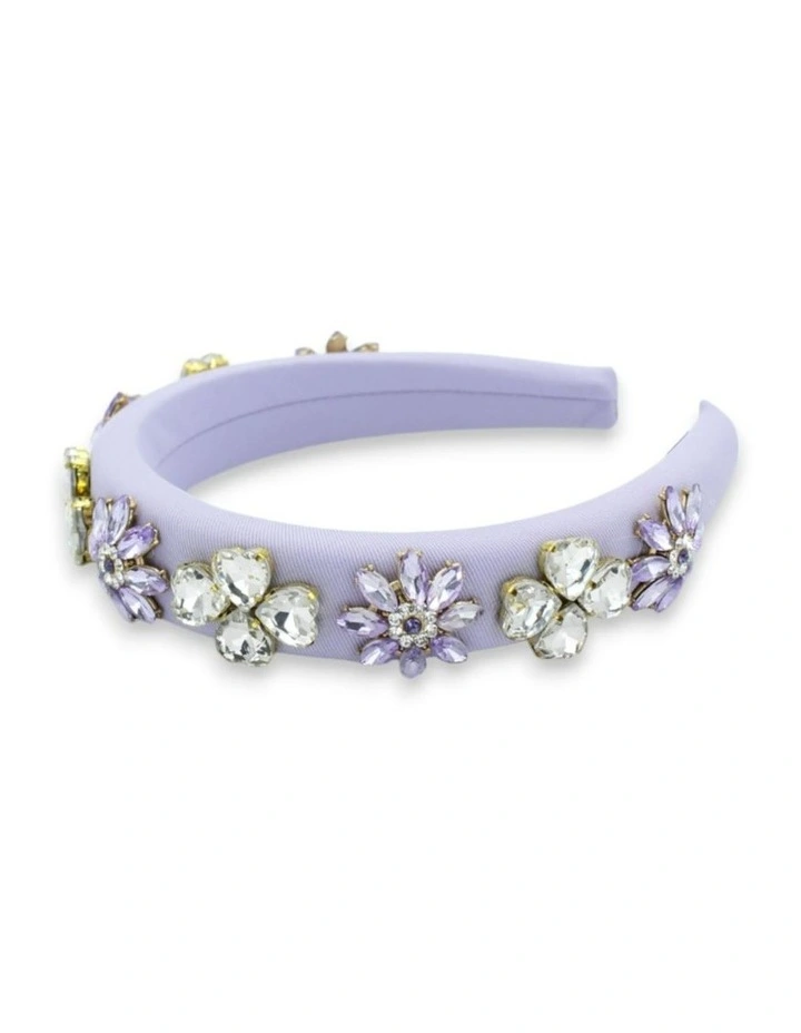Gianna Headband in Lilac Purple image 5