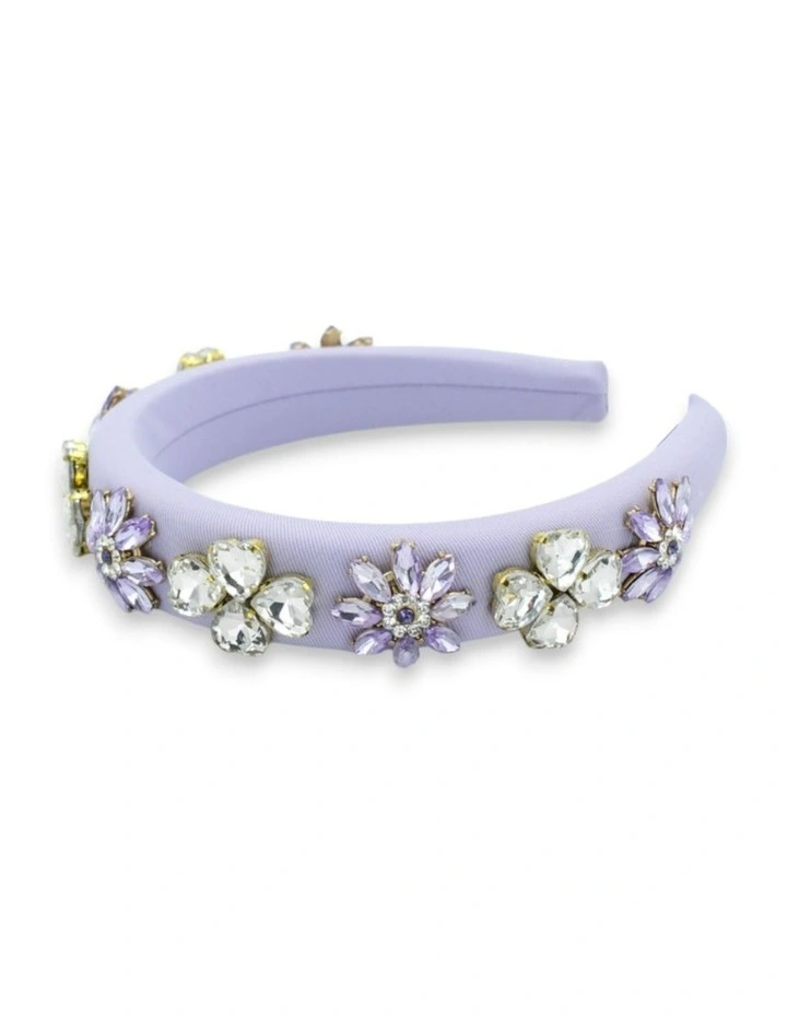 Gianna Headband in Lilac Purple image 6