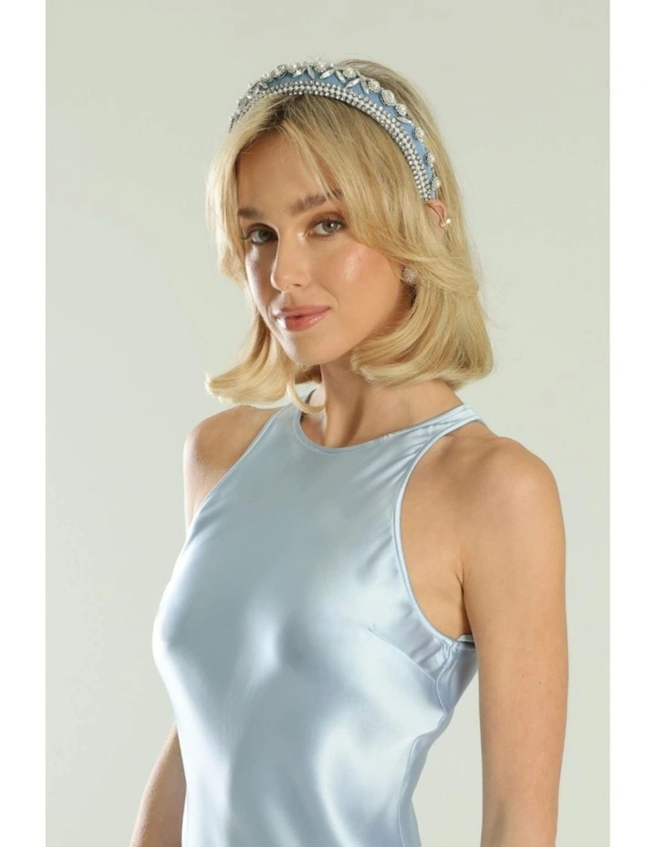 Fatima Headband in Blue image 4