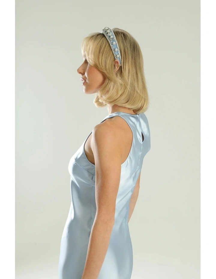 Fatima Headband in Blue image 4
