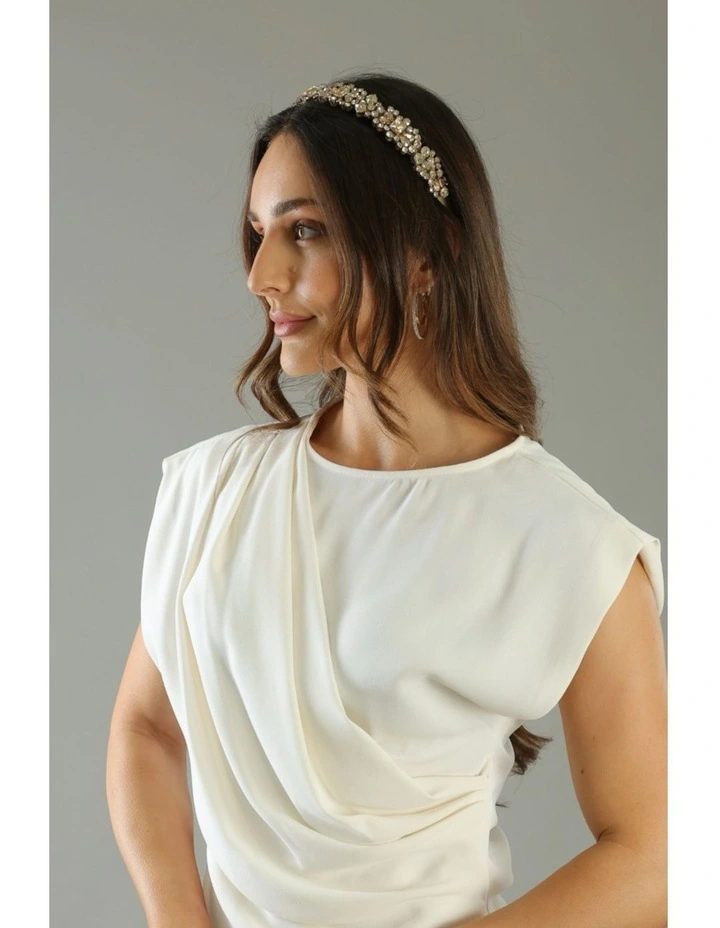 Jammie Headband in Gold image 2