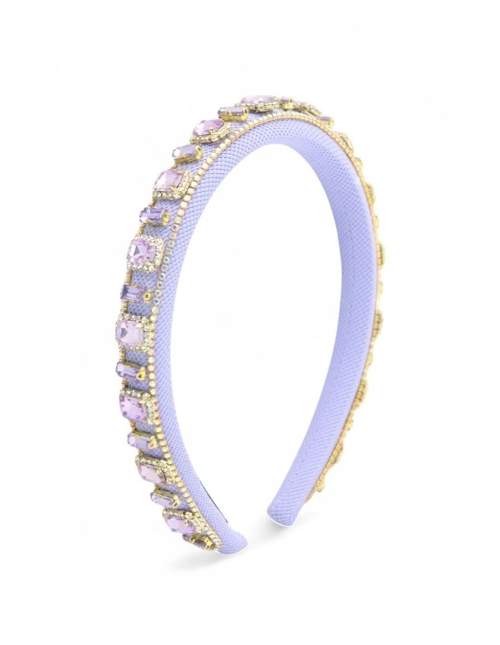 Laurel Headband in Lilac Purple image 3