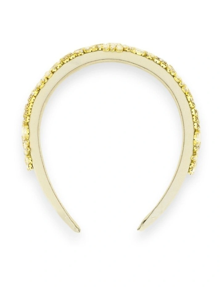 Elodie Headband in Gold image 3