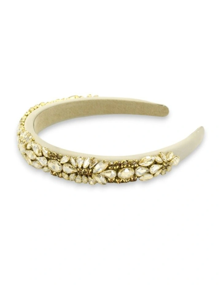 Elodie Headband in Gold image 4