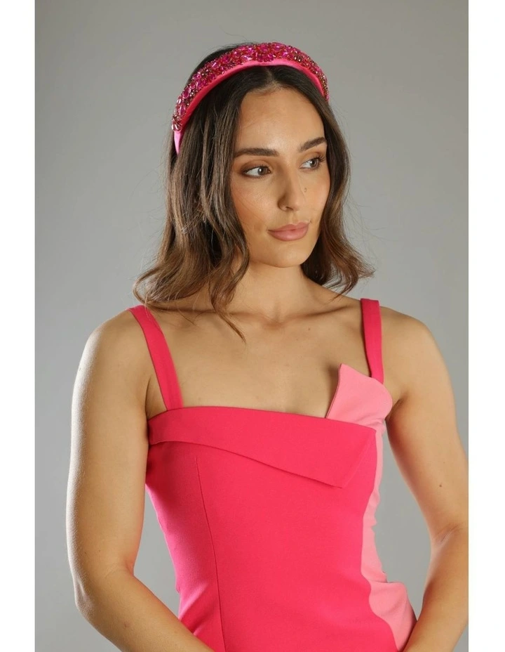 Elodie Headband in Pink image 2