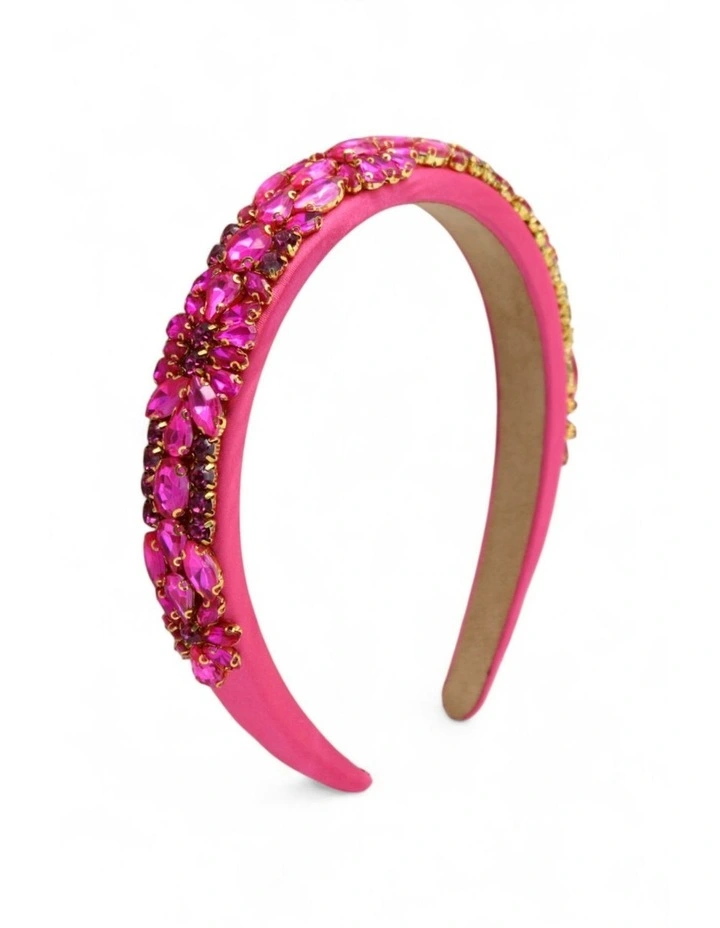 Elodie Headband in Pink image 3