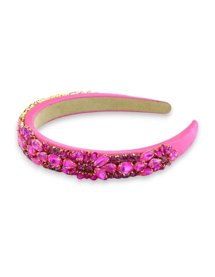 Elodie Headband in Pink image 5