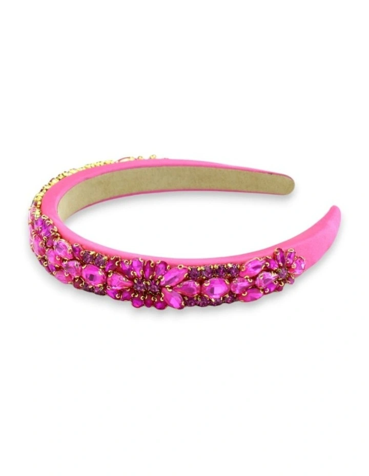 Elodie Headband in Pink image 5