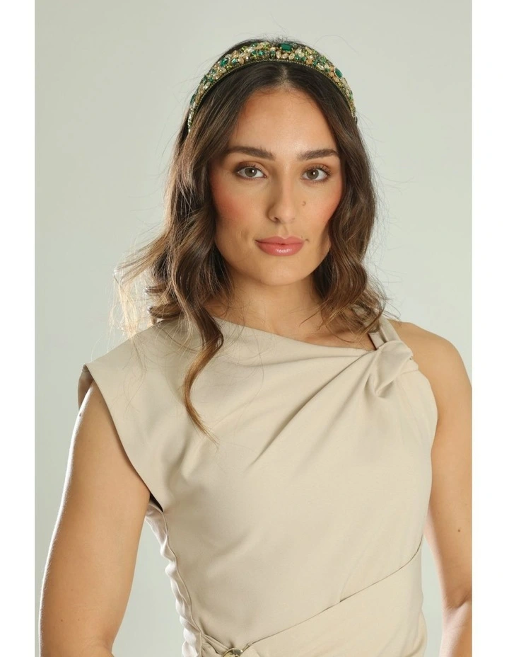 Sierah Headband in Green image 1