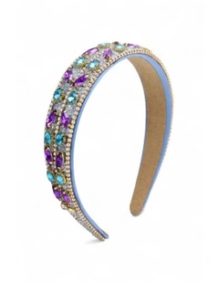 Lucie Headband in Blue