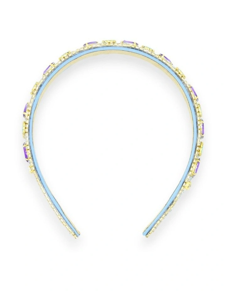 Lucie Headband in Blue image 2
