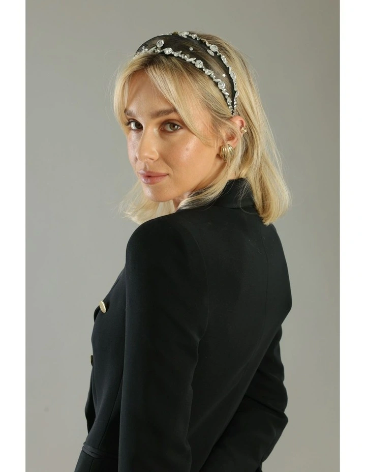 Raven Headband in Black image 1