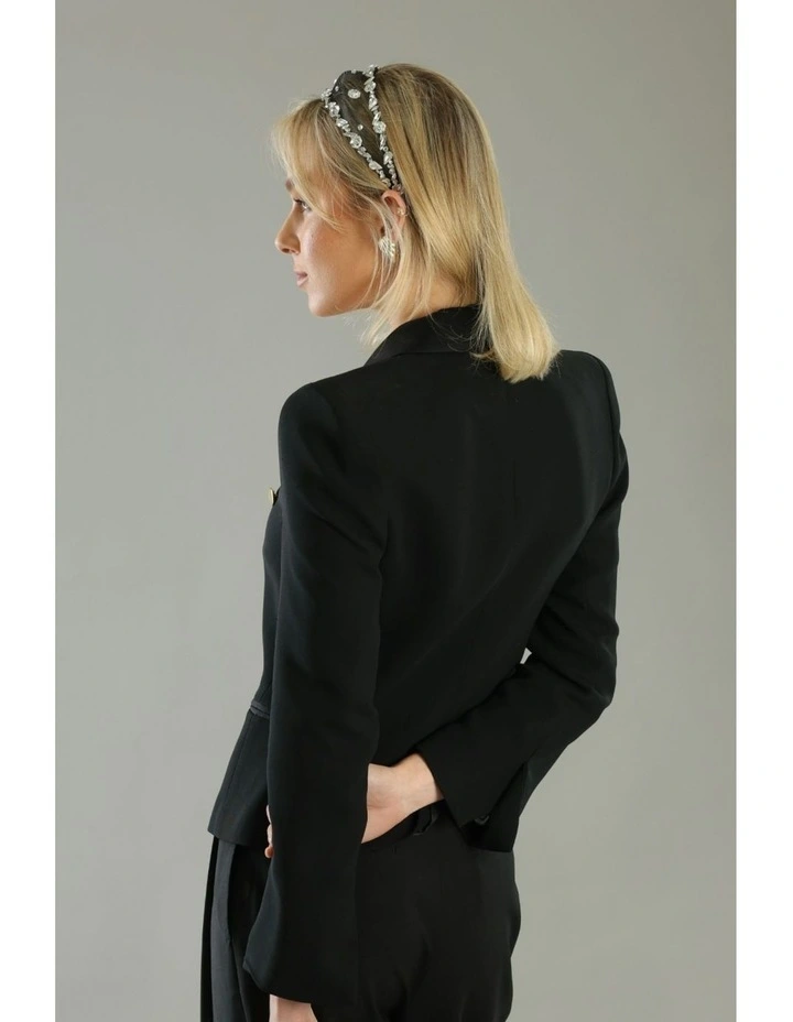 Raven Headband in Black image 4