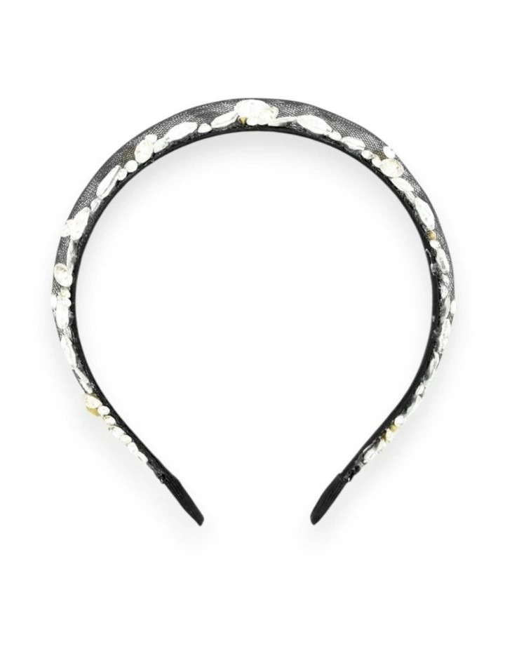 Raven Headband in Black image 5