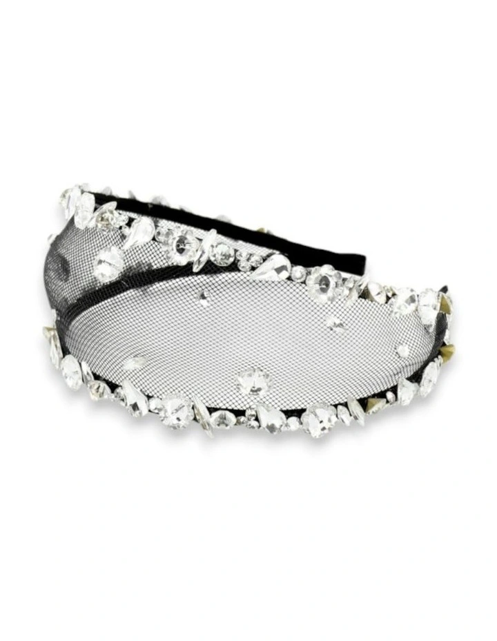 Raven Headband in Black image 7
