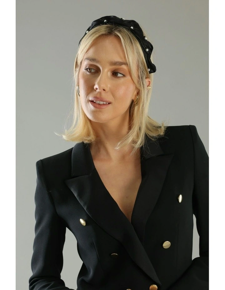 Bianca Headband in Black image 1
