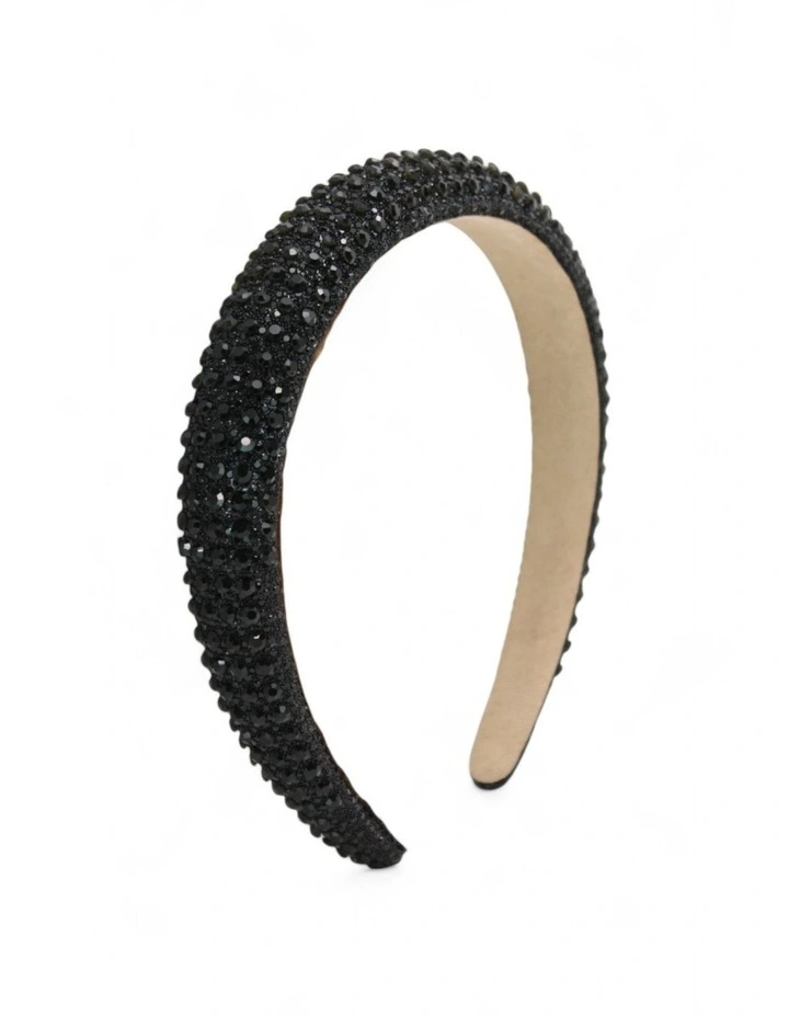 Avalyn Headband in Black image 3