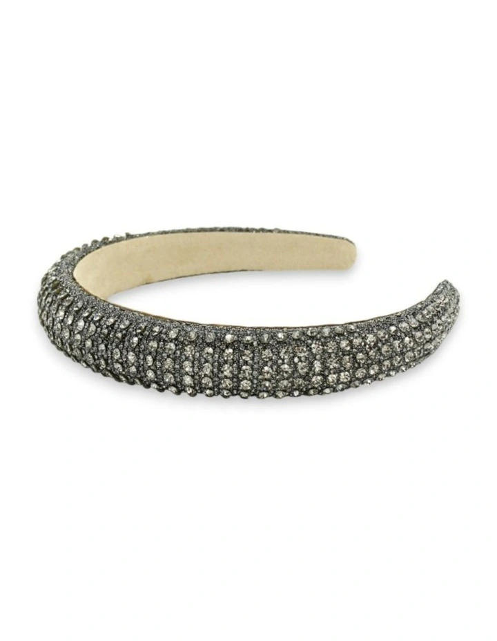 Avalyn Headband in Dark Silver image 5