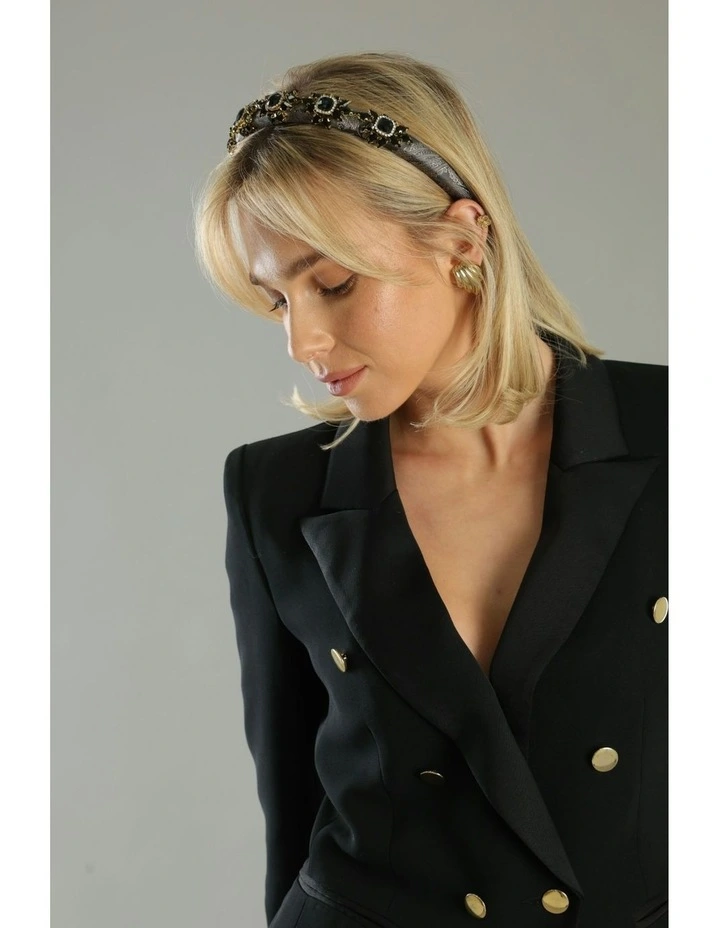 Soleil Headband in Black image 1
