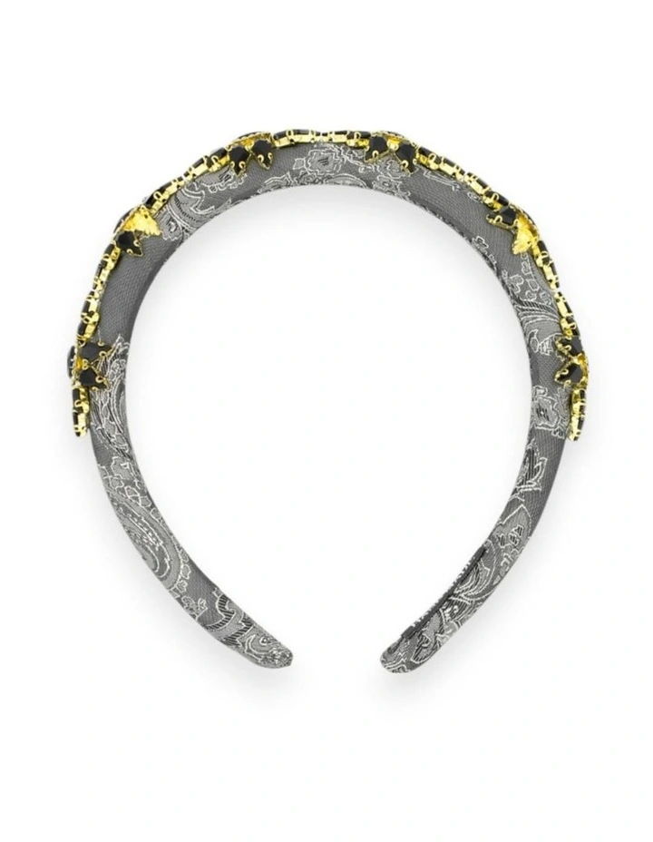 Soleil Headband in Black image 4