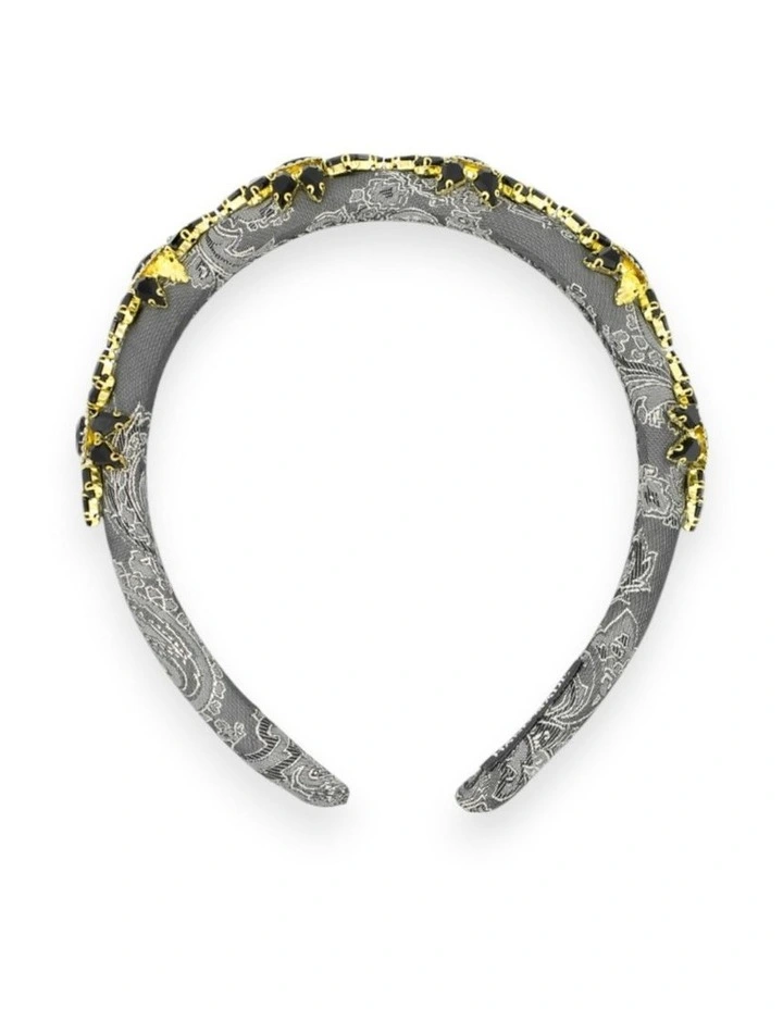 Soleil Headband in Black image 4