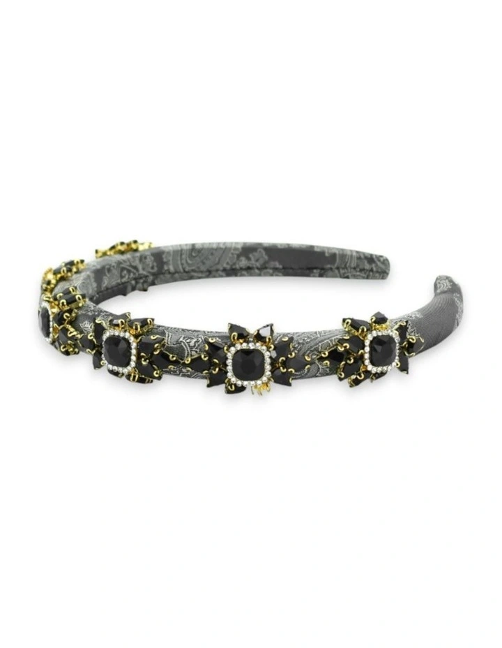 Soleil Headband in Black image 5