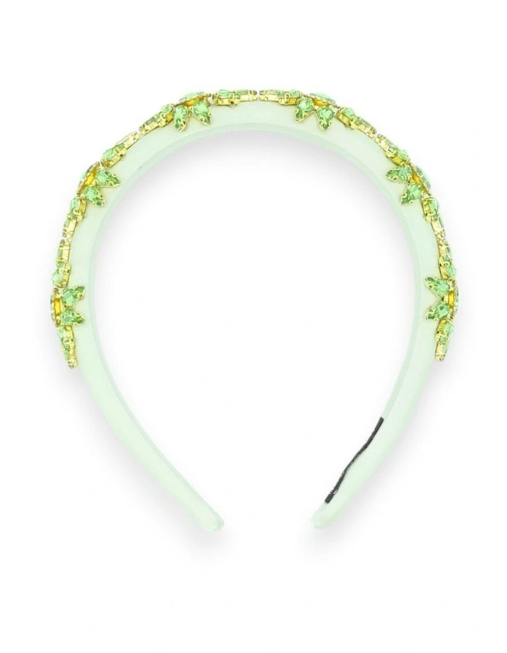 Soleil Headband in Green image 4
