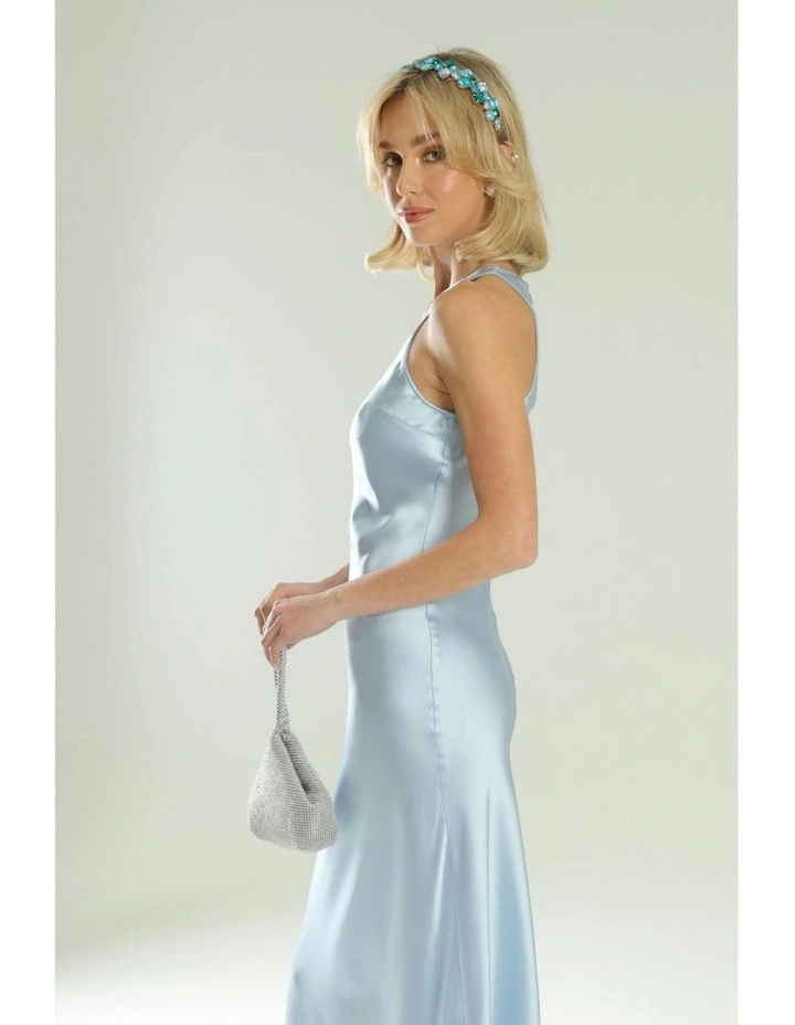 Marigold Headband in Blue image 3