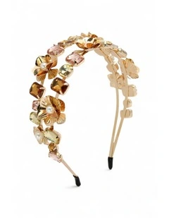 Natasha Headband in Gold
