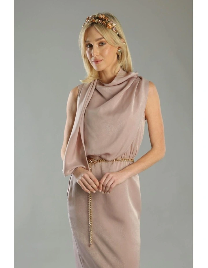 Natasha Headband in Gold image 3